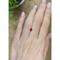 0.50 Ct. Red Spinel from Burma (Myanmar) Life Style