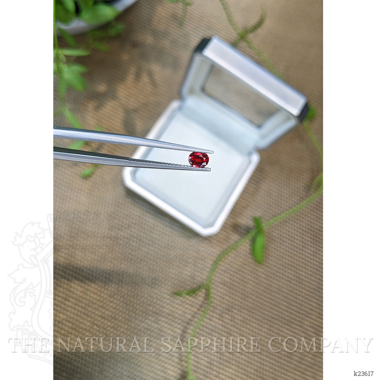 0.50 Ct. Red Spinel from Burma (Myanmar)
