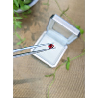 0.45 Ct. Red Spinel from Burma (Myanmar) Life Style