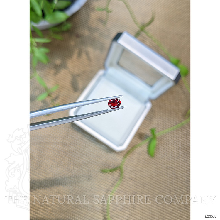 0.45 Ct. Red Spinel from Burma (Myanmar)