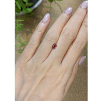 0.55 Ct. Purplish Red Spinel from Burma (Myanmar) Life Style