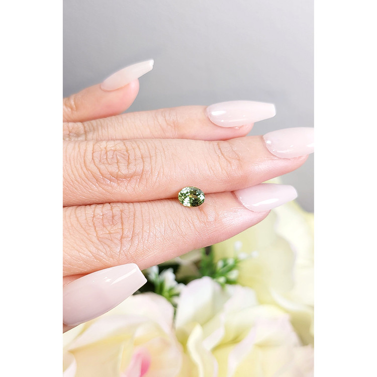 0.96 Ct. Demantoid Garnet from Madagascar