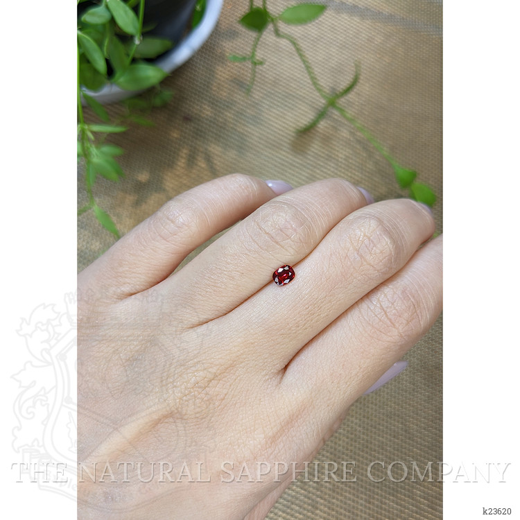 0.37 Ct. Red Spinel from Burma (Myanmar)