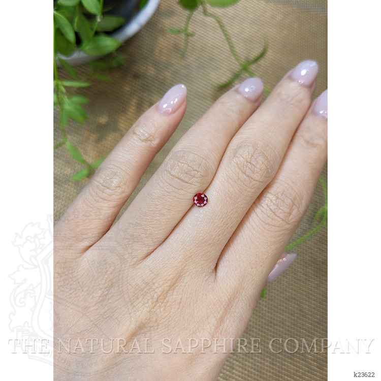 0.33 Ct. Purplish Red Spinel from Burma (Myanmar)