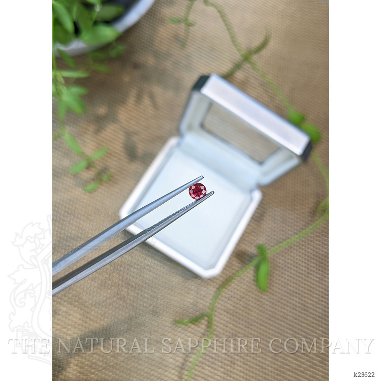 0.33 Ct. Purplish Red Spinel from Burma (Myanmar)