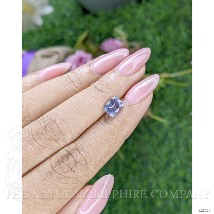 1.38 Ct. Purplish Blue Spinel from Tanzania