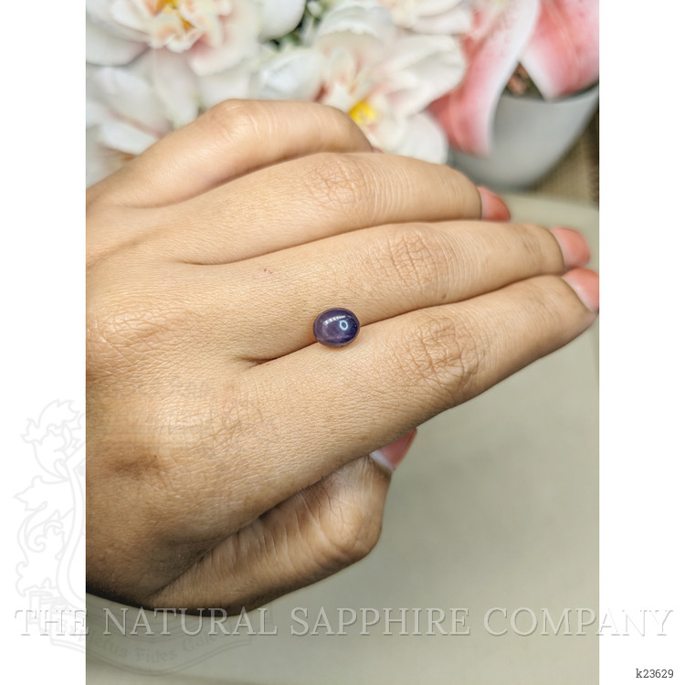 2.14 Ct. Purple Star Spinel from Ceylon (Sri Lanka)