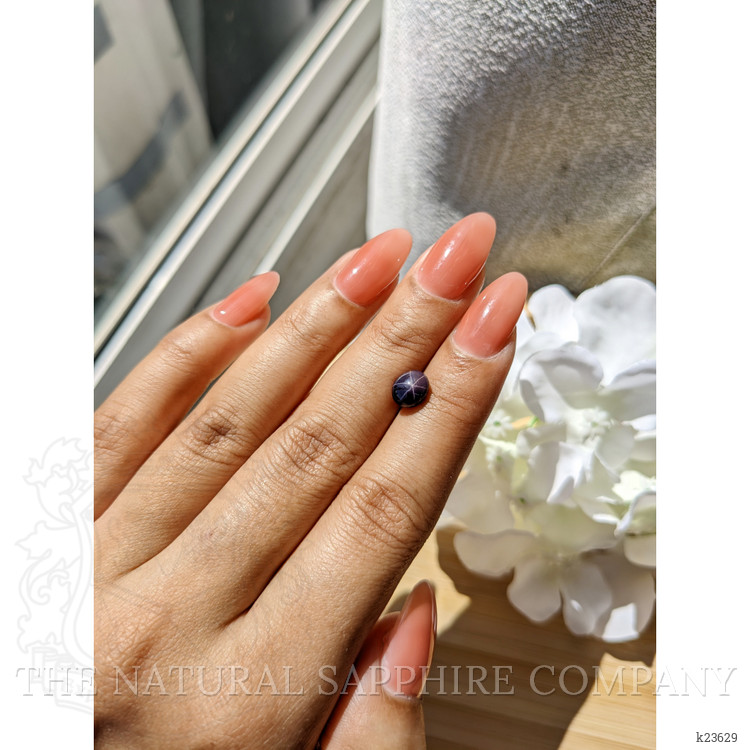 2.14 Ct. Purple Star Spinel from Ceylon (Sri Lanka)