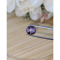 4.41 Ct. Purple Star Spinel from Ceylon (Sri Lanka) Life Style