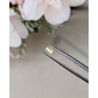 0.57 Ct. Greenish Yellow Cabochon Chrysoberyl from Ceylon (Sri Lanka) Life Style