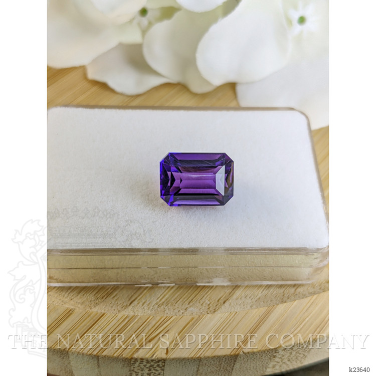 7.66 Ct. Purple Amethyst from Ceylon (Sri Lanka)