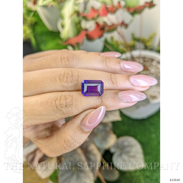 7.66 Ct. Purple Amethyst from Ceylon (Sri Lanka)