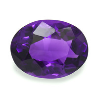 7.85 Ct.Tw. Oval Amethyst