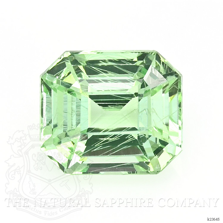 1.11 Ct. Green Grossular Garnet from Tanzania