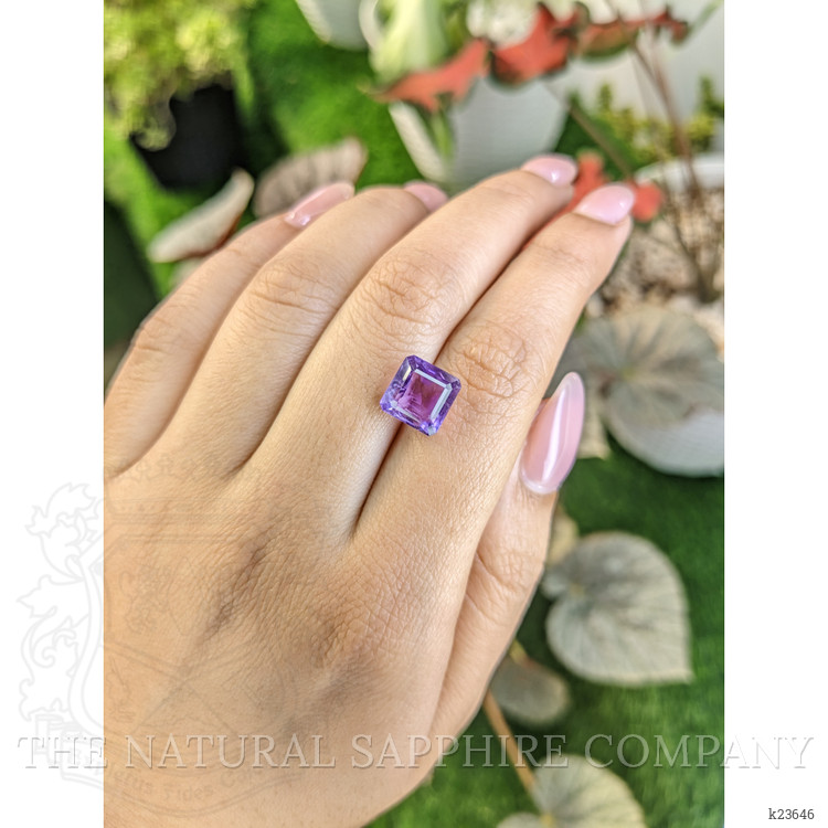 4.81 Ct. Purple Amethyst from Ceylon (Sri Lanka)