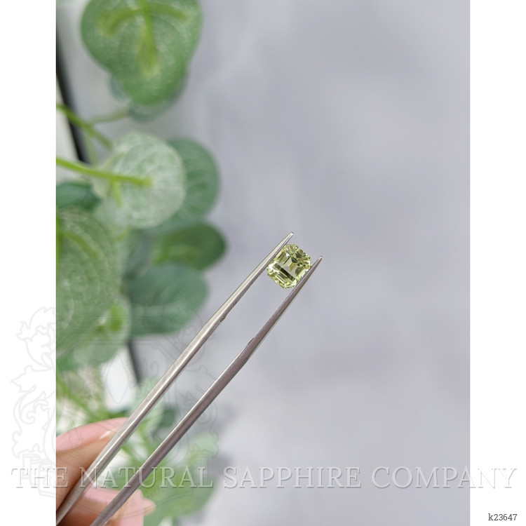 1.53 Ct. Green Grossular Garnet from Tanzania