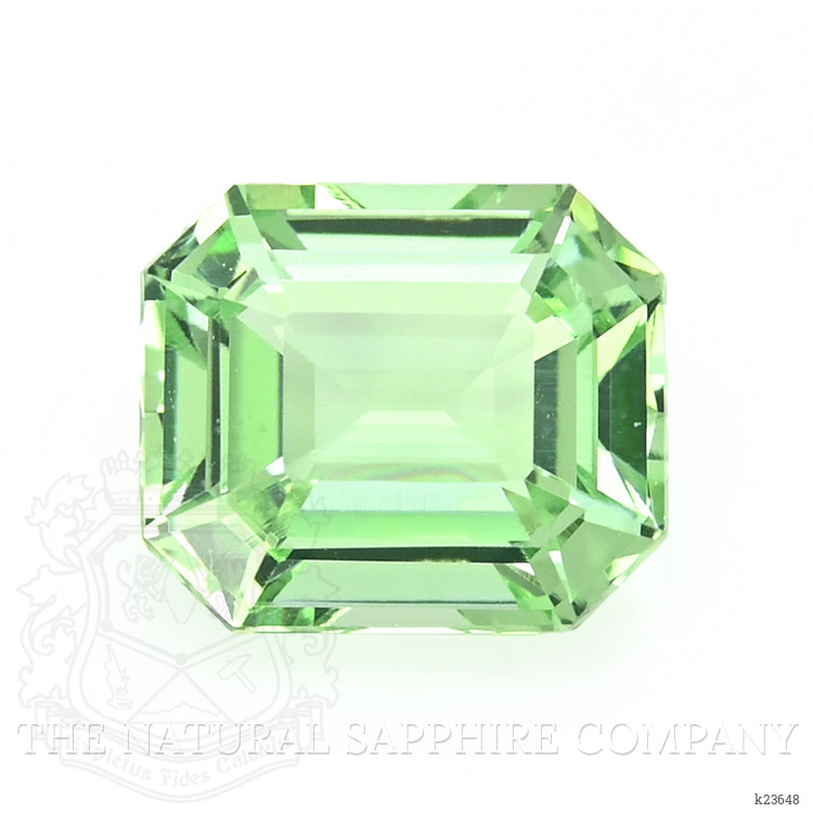 1.33 Ct. Green Grossular Garnet from Tanzania