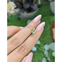 1.33 Ct. Green Grossular Garnet from Tanzania Life Style