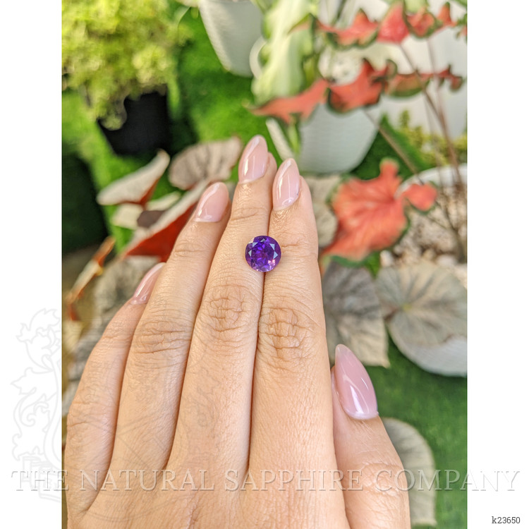 2.43 Ct. Purple Amethyst from Ceylon (Sri Lanka)