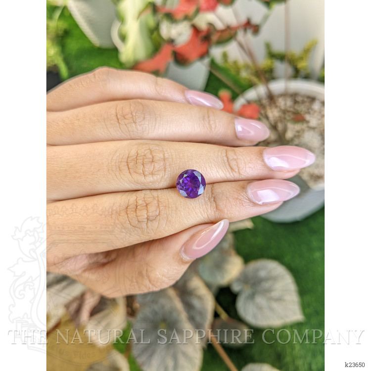2.43 Ct. Purple Amethyst from Ceylon (Sri Lanka)
