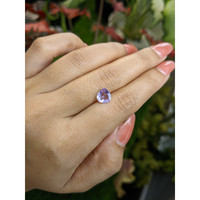 1.25 Ct. Purple Amethyst from Ceylon (Sri Lanka) Life Style