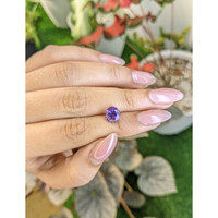 2.14 Ct. Purple Amethyst from Ceylon (Sri Lanka) Life Style