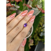 1.74 Ct. Purple Amethyst from Ceylon (Sri Lanka) Life Style