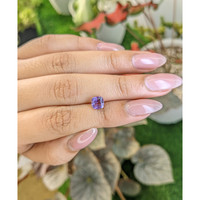0.95 Ct. Purple Amethyst from Ceylon (Sri Lanka) Life Style