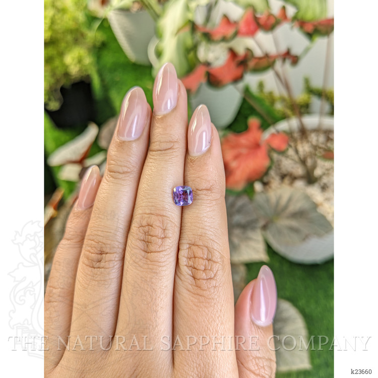 0.95 Ct. Purple Amethyst from Ceylon (Sri Lanka)