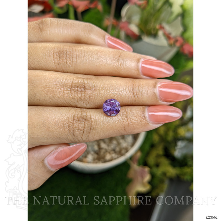 2.31 Ct. Purple Amethyst from Ceylon (Sri Lanka)