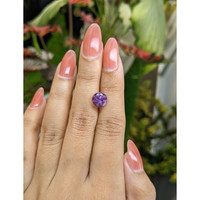 2.31 Ct. Purple Amethyst from Ceylon (Sri Lanka) Life Style