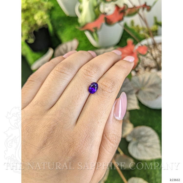 1.43 Ct. Purple Amethyst from Ceylon (Sri Lanka)