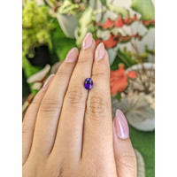 1.43 Ct. Purple Amethyst from Ceylon (Sri Lanka) Life Style