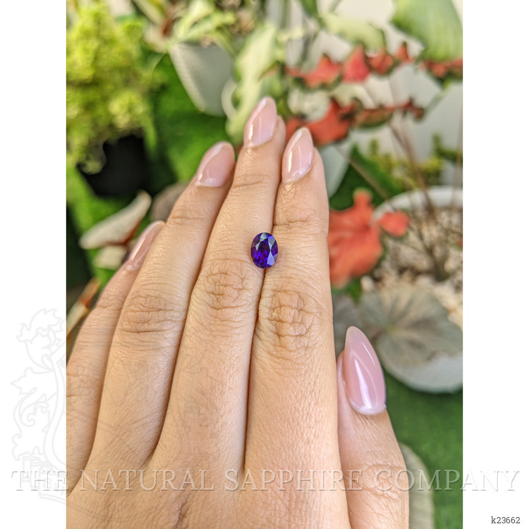 1.43 Ct. Purple Amethyst from Ceylon (Sri Lanka)