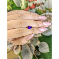 1.43 Ct. Purple Amethyst from Ceylon (Sri Lanka) Life Style