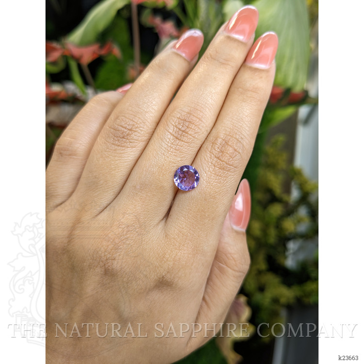 1.55 Ct. Purple Amethyst from Ceylon (Sri Lanka)