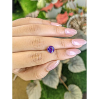 1.72 Ct. Purple Amethyst from Ceylon (Sri Lanka) Life Style