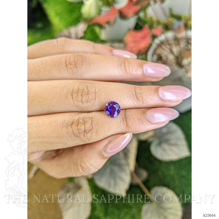 1.72 Ct. Purple Amethyst from Ceylon (Sri Lanka)