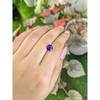 1.72 Ct. Purple Amethyst from Ceylon (Sri Lanka) Life Style