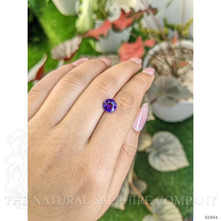 1.72 Ct. Purple Amethyst from Ceylon (Sri Lanka)