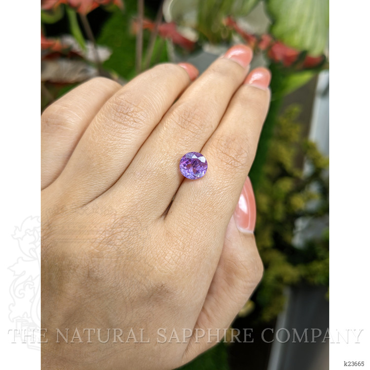 2.41 Ct. Purple Amethyst from Ceylon (Sri Lanka)
