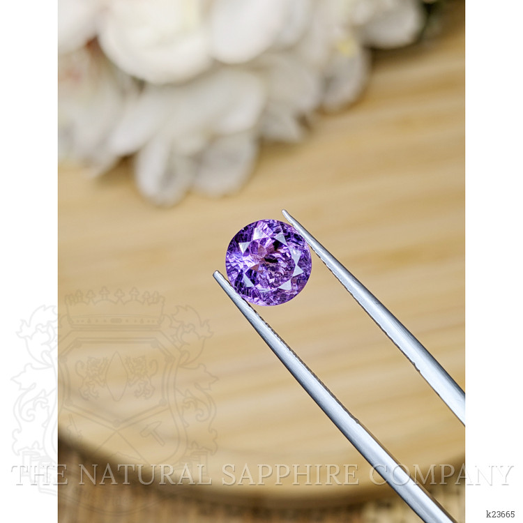 2.41 Ct. Purple Amethyst from Ceylon (Sri Lanka)