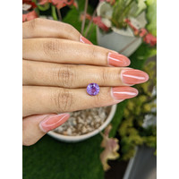 2.41 Ct. Purple Amethyst from Ceylon (Sri Lanka) Life Style