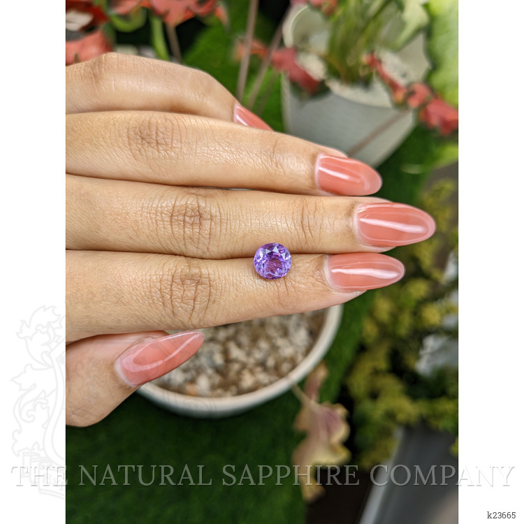 2.41 Ct. Purple Amethyst from Ceylon (Sri Lanka)