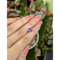 2.41 Ct. Purple Amethyst from Ceylon (Sri Lanka) Life Style