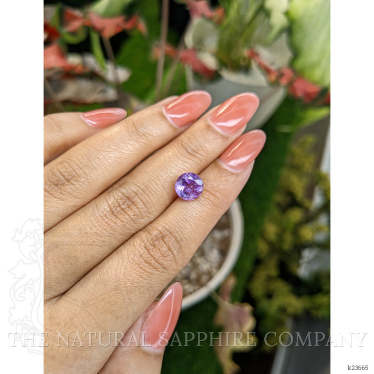 2.41 Ct. Purple Amethyst from Ceylon (Sri Lanka)