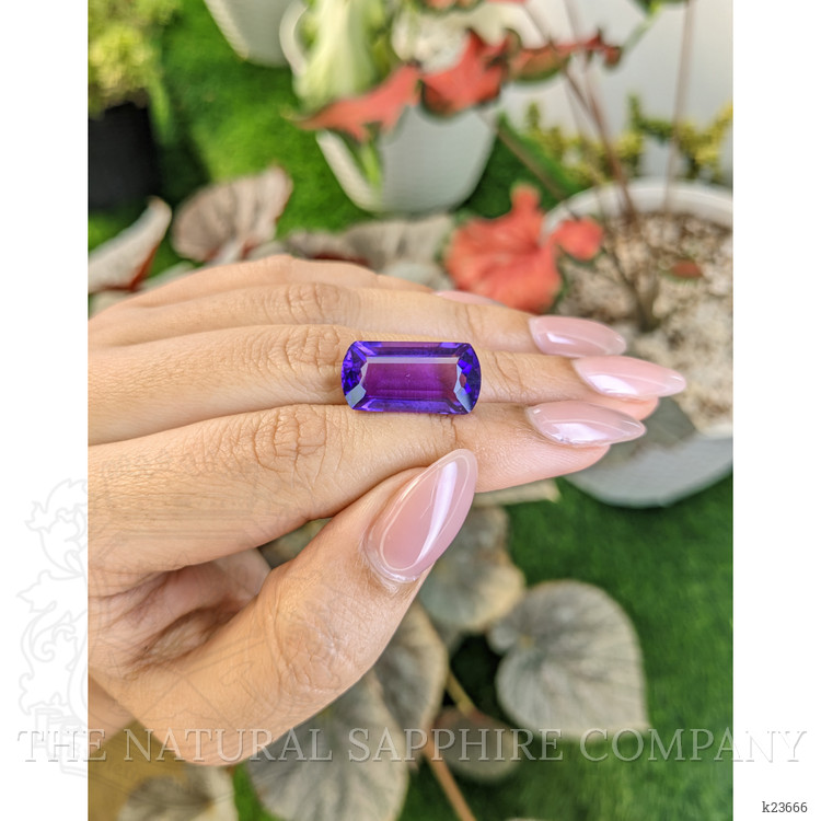 11.40 Ct. Purple Amethyst from Ceylon (Sri Lanka)