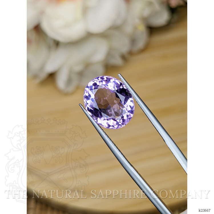 6.34 Ct. Purple Amethyst from Ceylon (Sri Lanka)