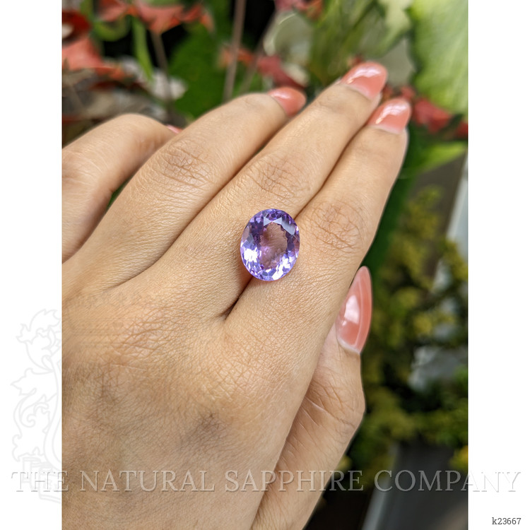 6.34 Ct. Purple Amethyst from Ceylon (Sri Lanka)