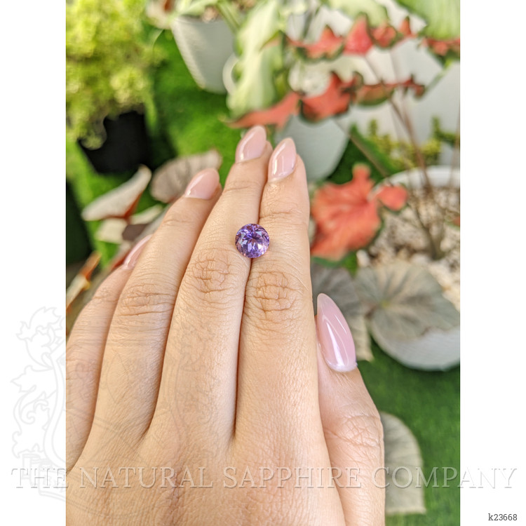2.44 Ct. Purple Amethyst from Ceylon (Sri Lanka)